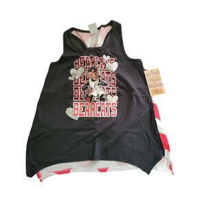 Nwt Rivalry Threads Cincinnati Bearcats red/black sleeveless shirt-Large 10/12